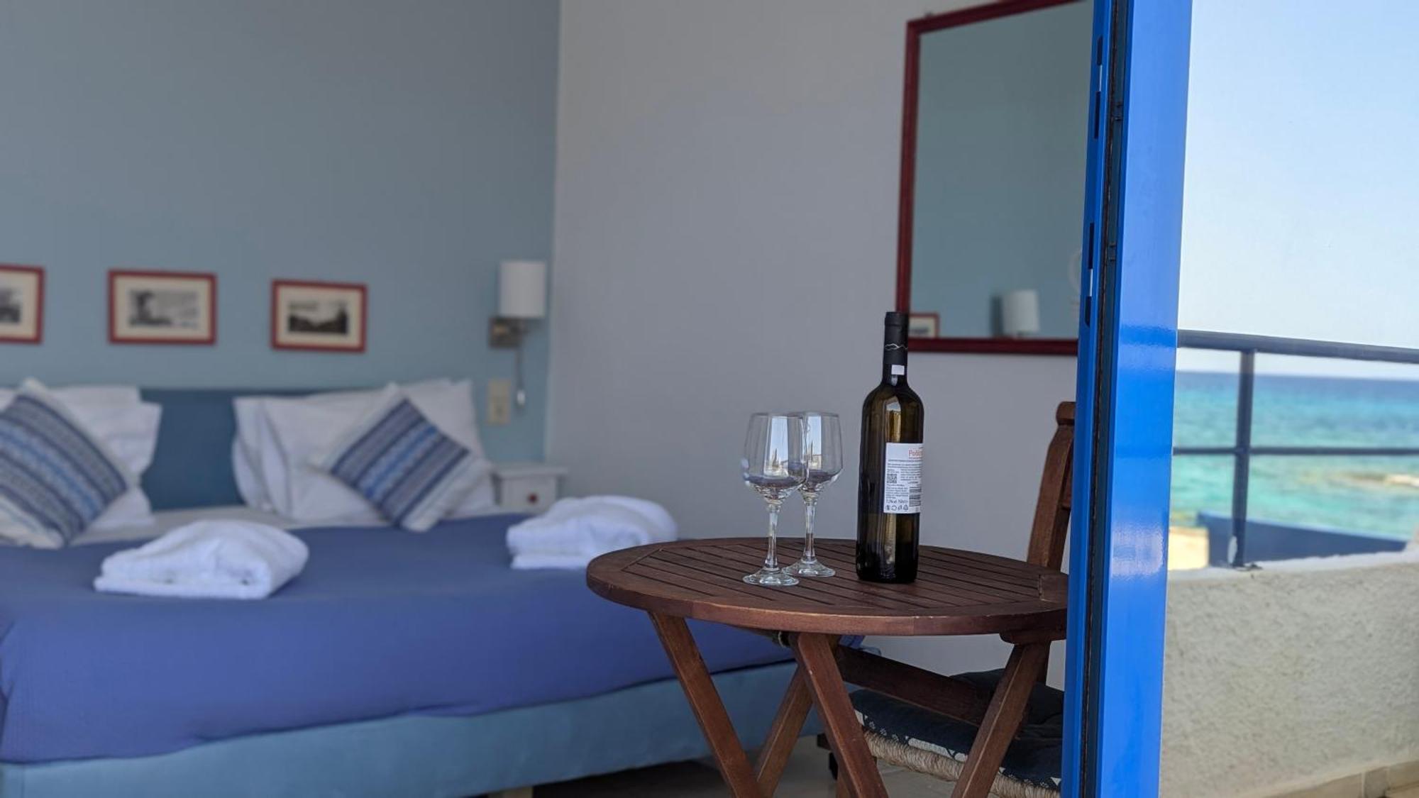Coral Hotel Frangocastelo Bagian luar foto
